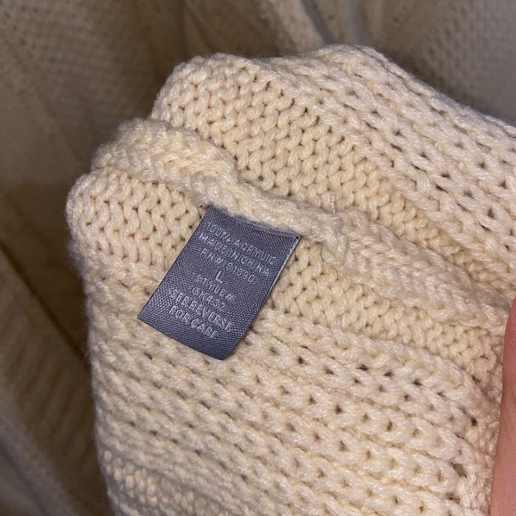 Charlotte Russe Tan Yellowish Cardigan Size L - Picture 5 of 8